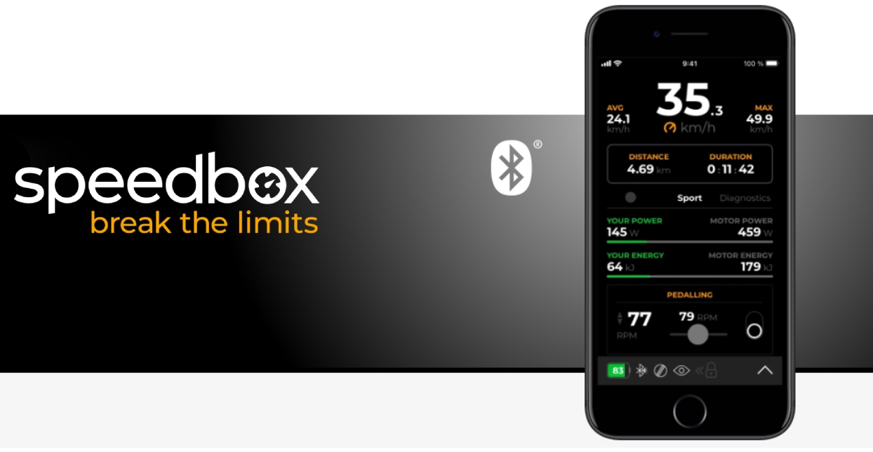 Ebike tuning, aplikácia SpeedBox App a čipy SpeedBox B.Tuning