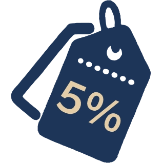 Zľava 5% po registrácií