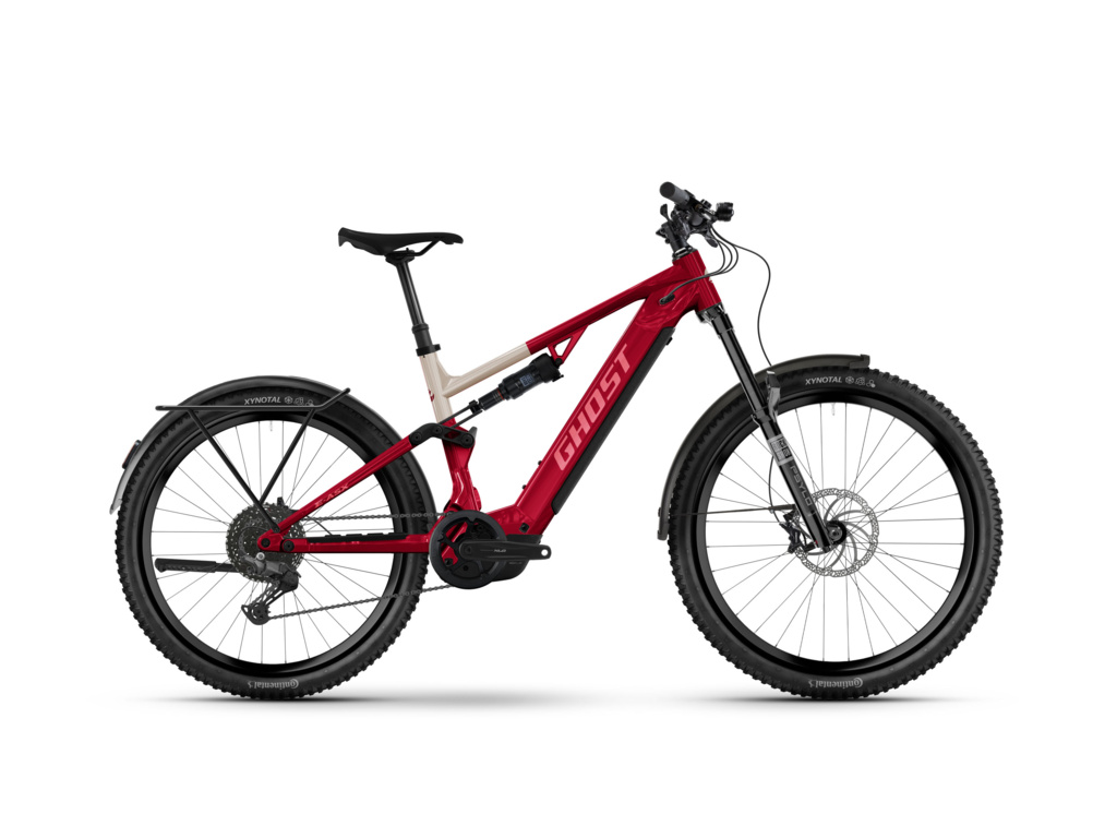GHOST E-ASX Essential EQ Rebel Red/Pebble Glossy 2026 - XL