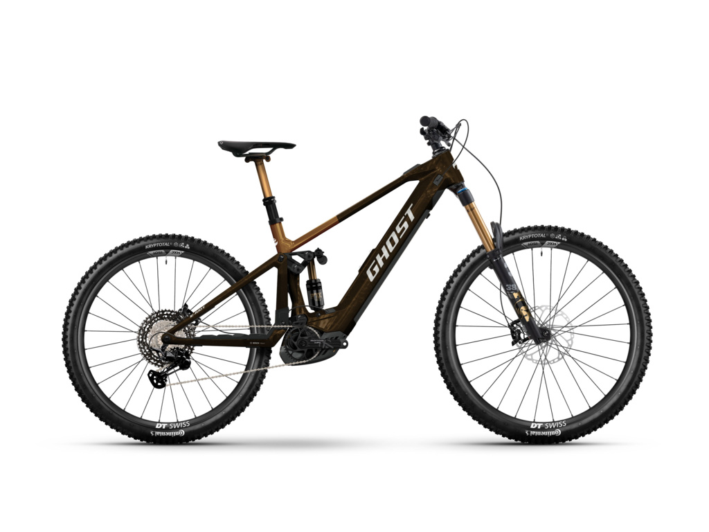 GHOST E-Riot CF LTD Ud Carbon-Dirt Brown/Dirt Brown Glossy 2026 - XL