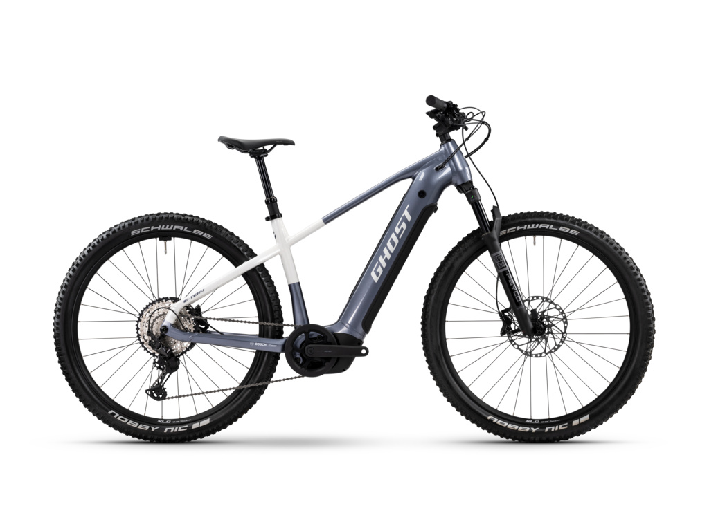 GHOST E-Teru Pro 29 Storm Grey/Chilly White Glossy 2026 - L