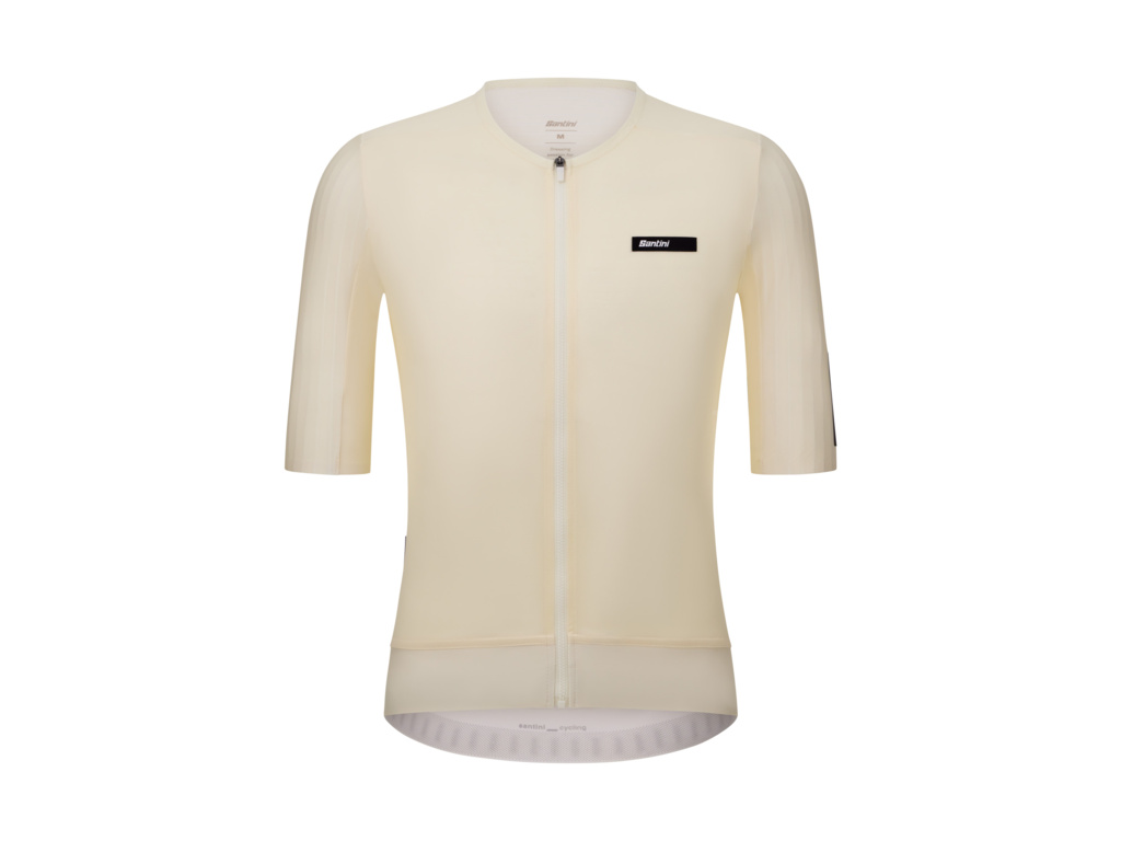 Unisex dres SANTINI Aero Race Panna Cota