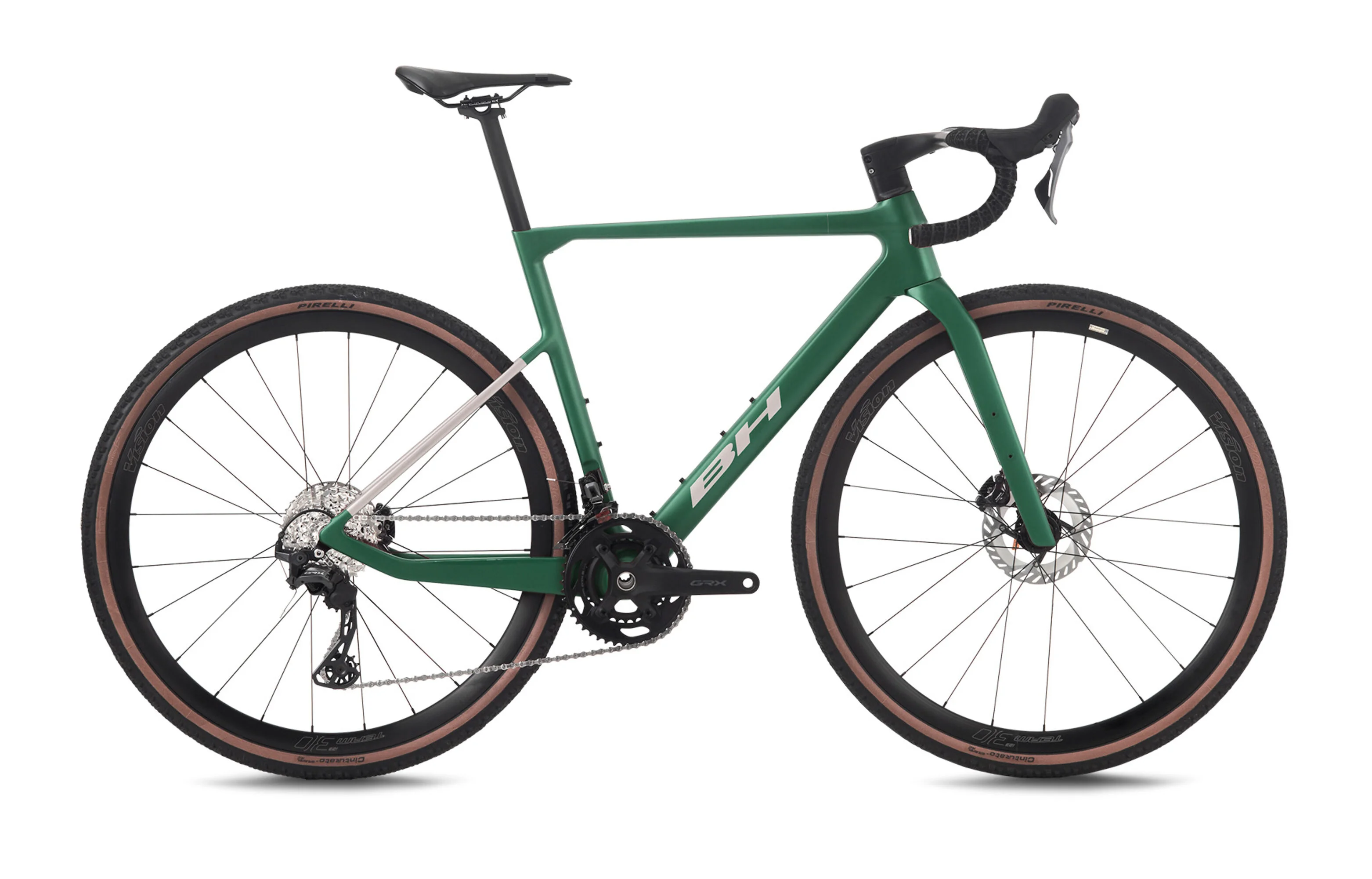 BH GRAVELX CARBON 5.5R 2027 Zelený - S