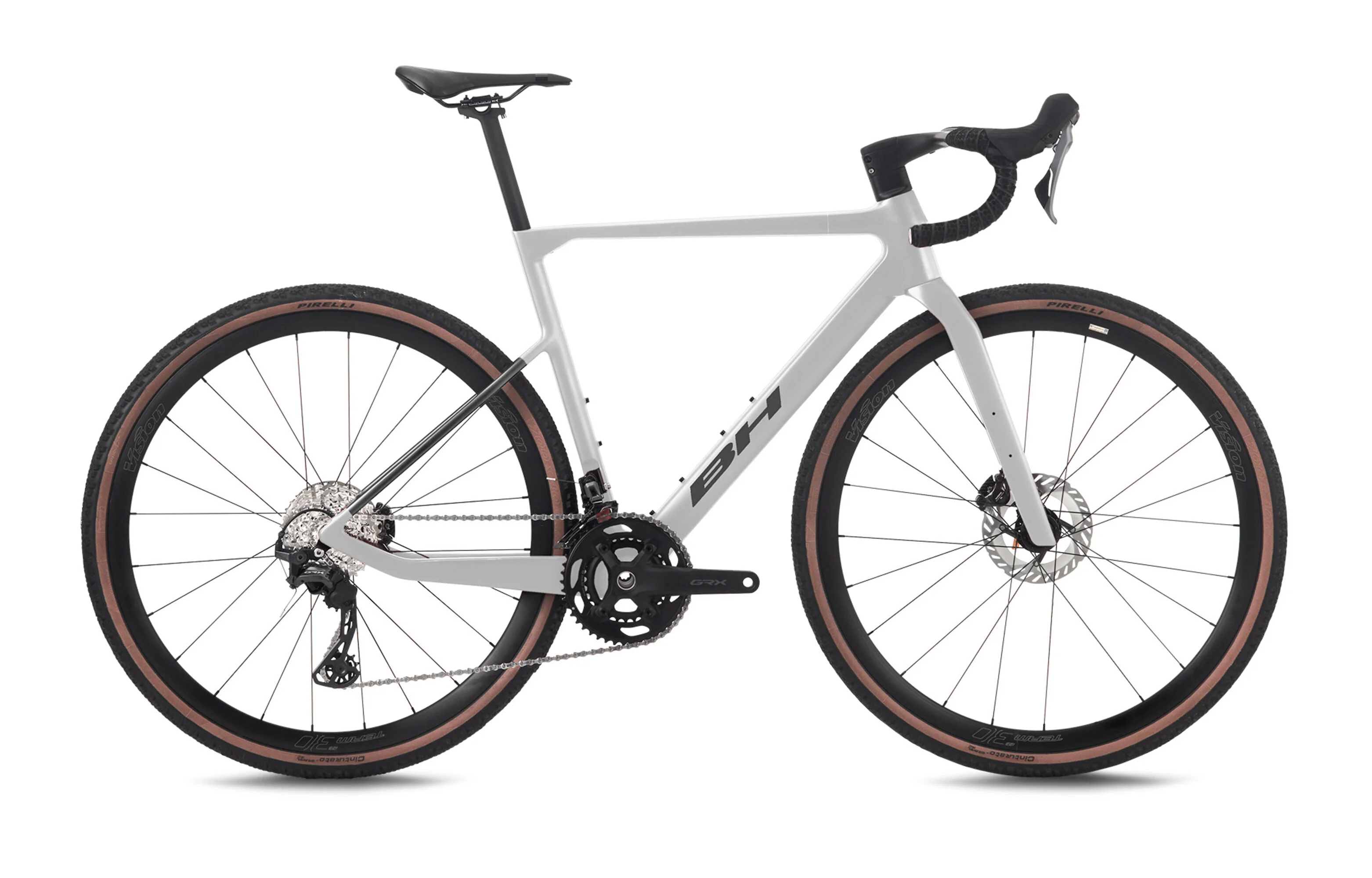 BH GRAVELX CARBON 5.5R 2027 Šedý - L