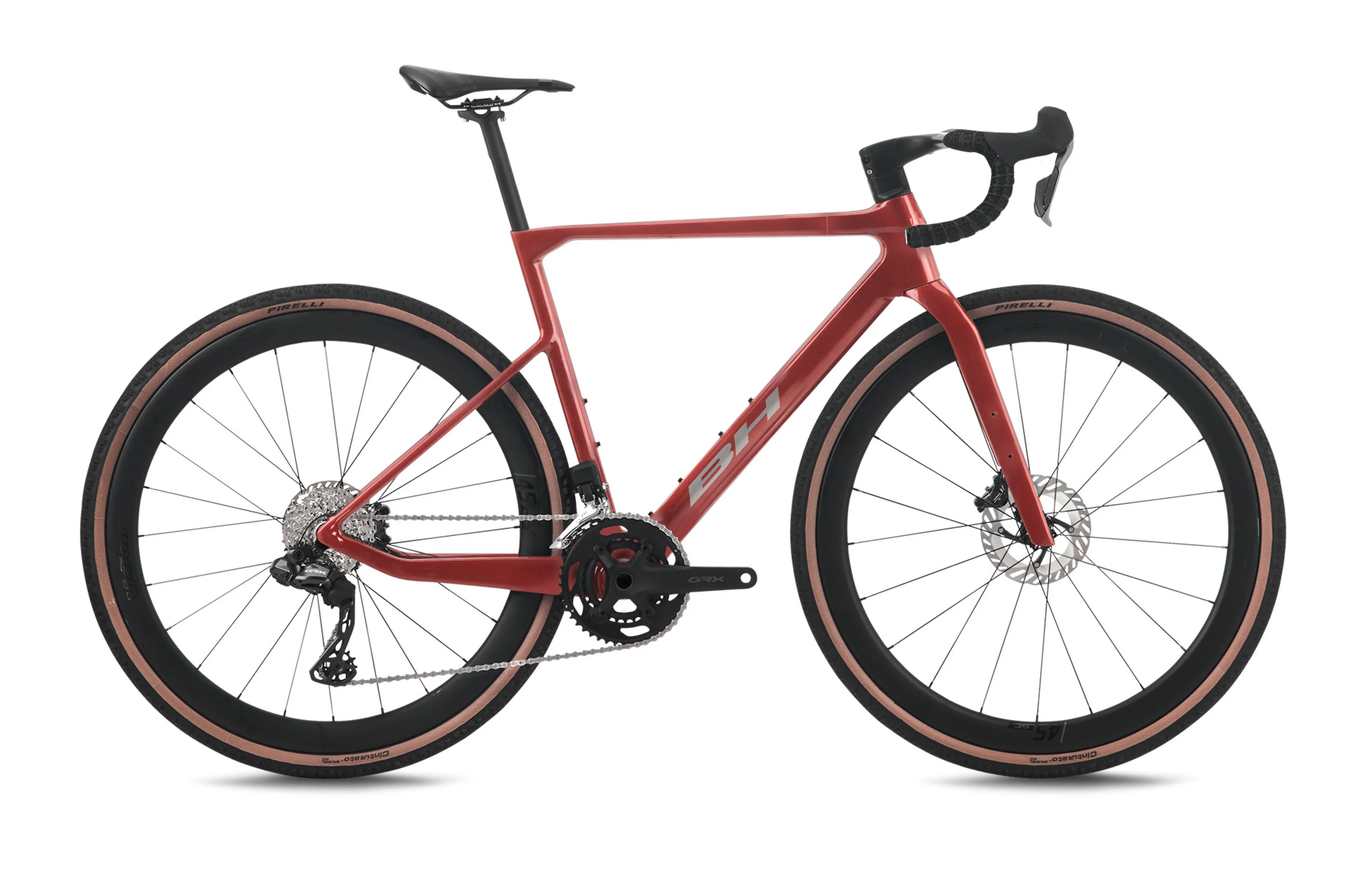 BH GRAVELX CARBON 6.5R 2027 Červený - S