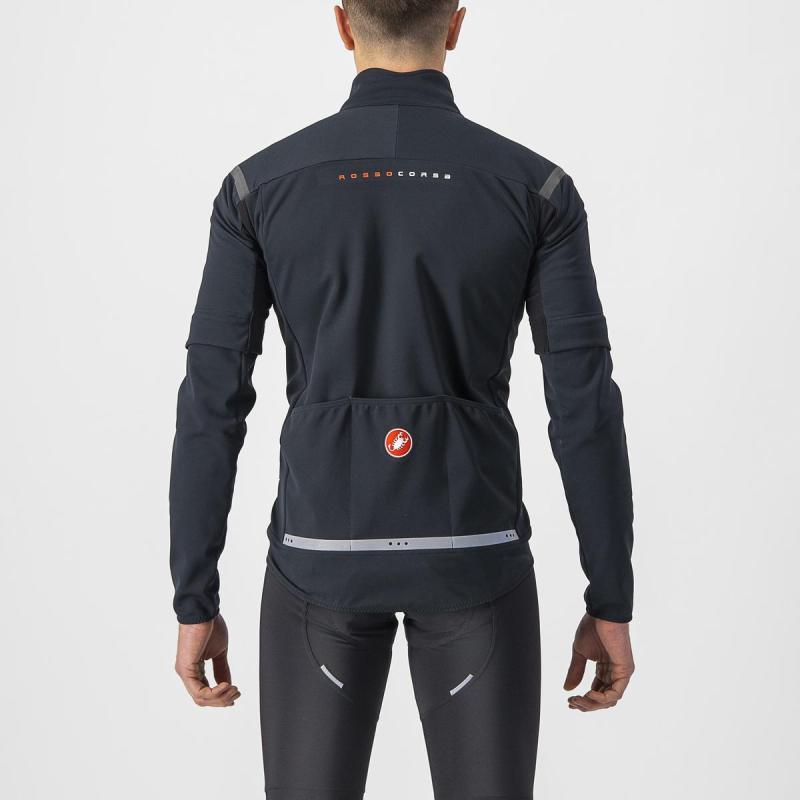Castelli 22510 PERFETTO RoS 2 CONVERTIBLE svetlá čierna - XXL