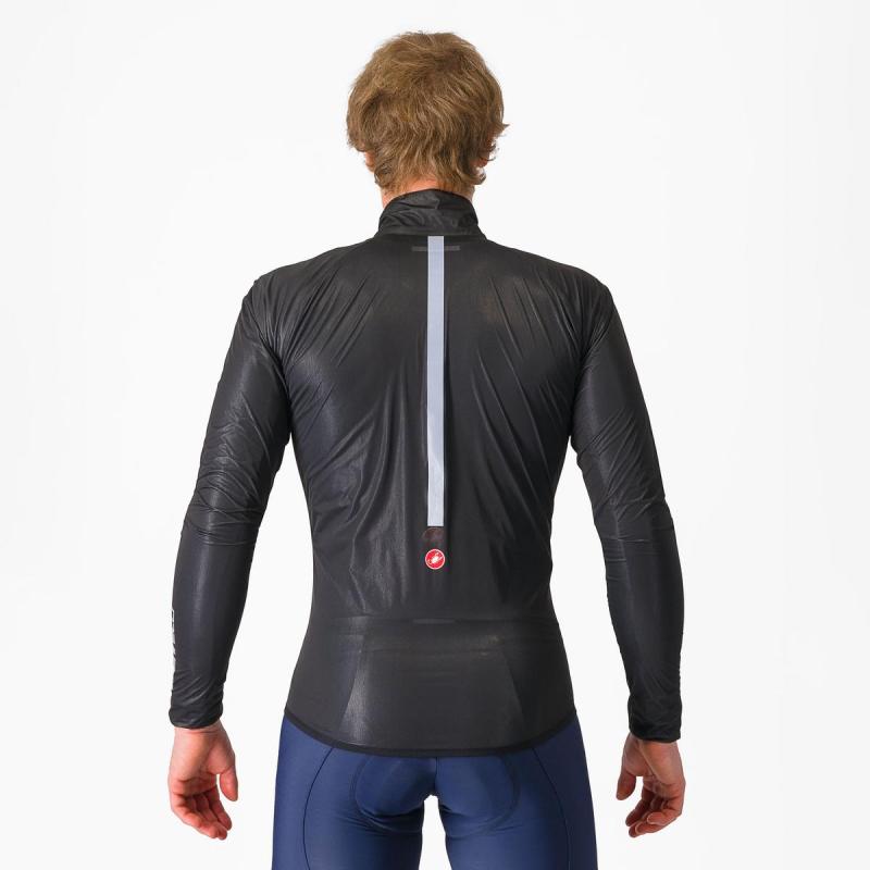 Castelli 24507 SQUALL SHELL svetlá čierna - 3XL