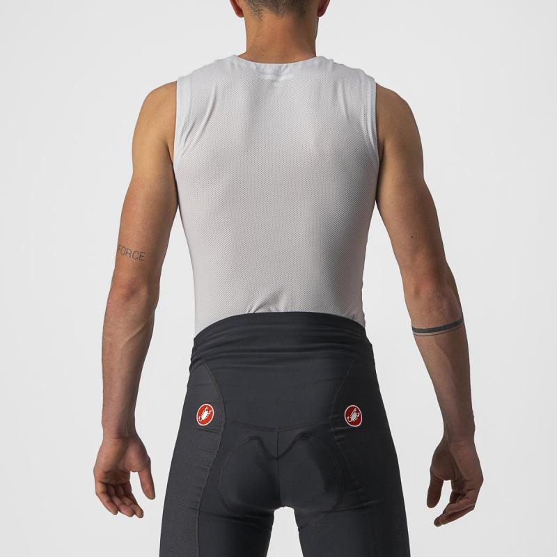 Castelli 20030 ACTIVE COOLING strieborno šedá - XXL
