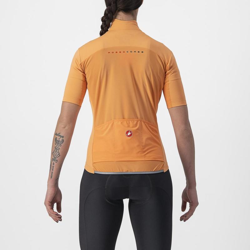 Castelli 22545 PERFETTO RoS 2 W WIND melónová - S