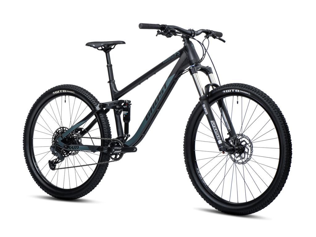 GHOST Kato FS Essential 27.5 Black/Green Matt 2025
