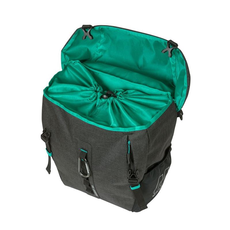 Basil DISCOVERY 365D SINGLE BAG M čierna melange