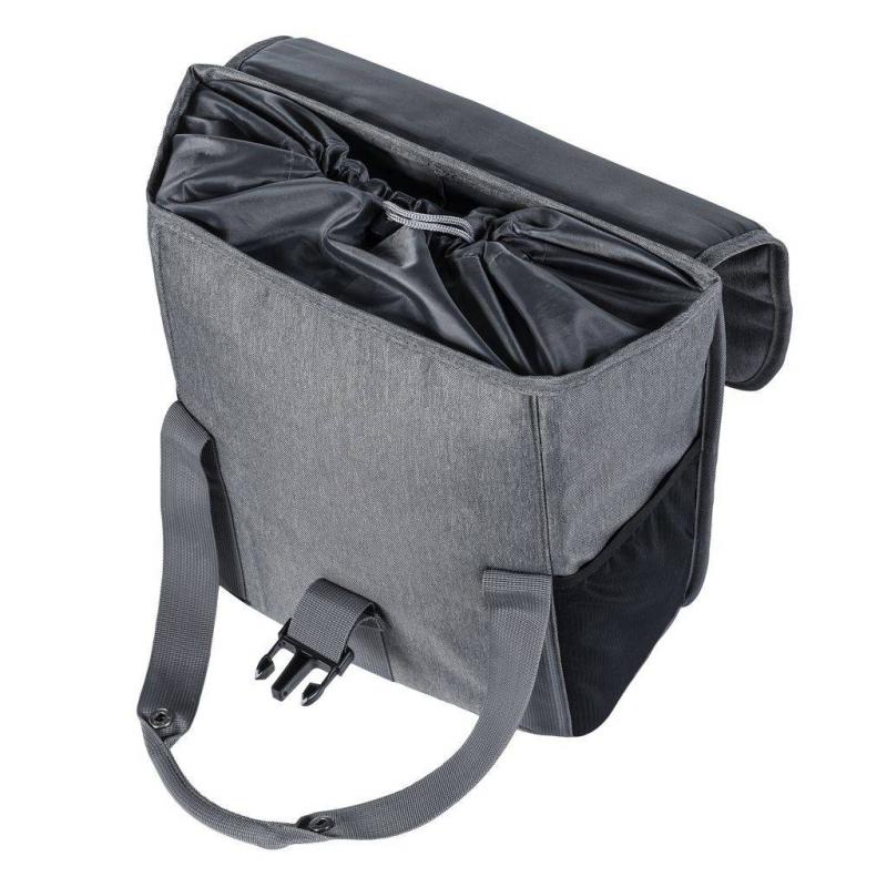 Basil GO SINGLE BAG šedá