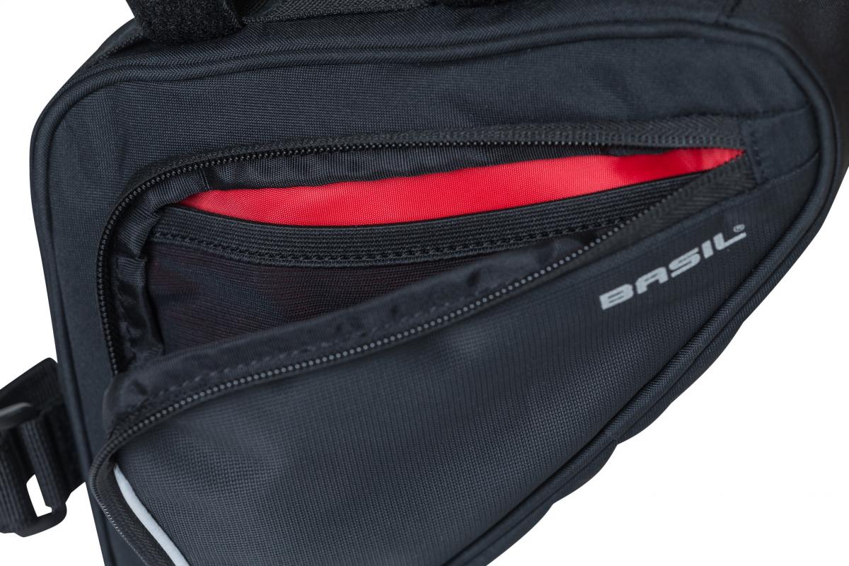 Basil SPORT DESIGN TRIANGLE FRAME BAG M čierna