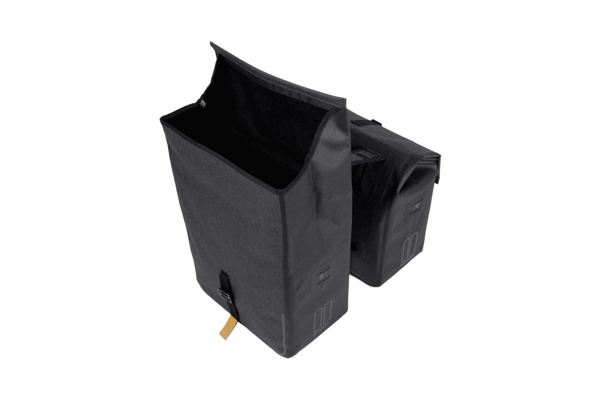 Basil URBAN DRY DOUBLE BAG šedá