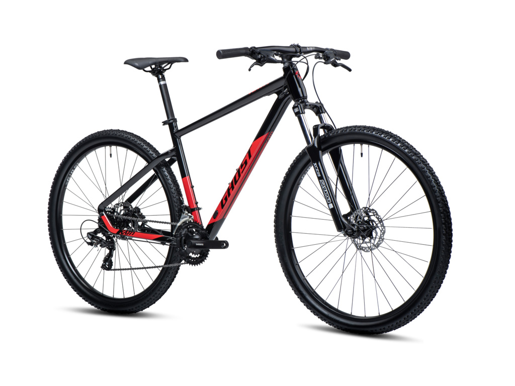GHOST Kato Base 29 Black/Red Gloss 2025 - L