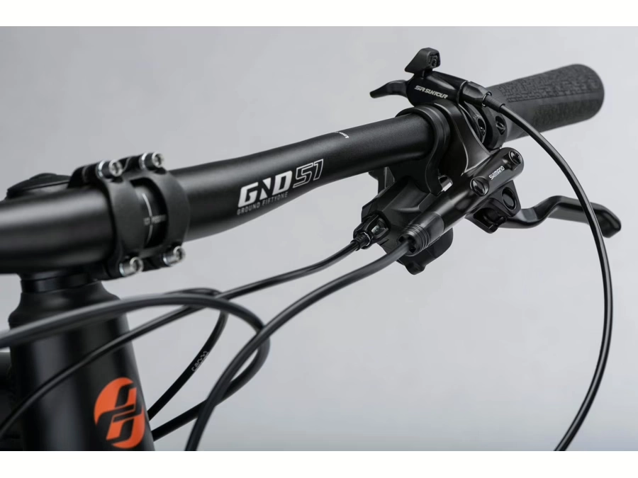 GHOST Kato Advanced 27.5 Black/Orange Matt 2025 - M