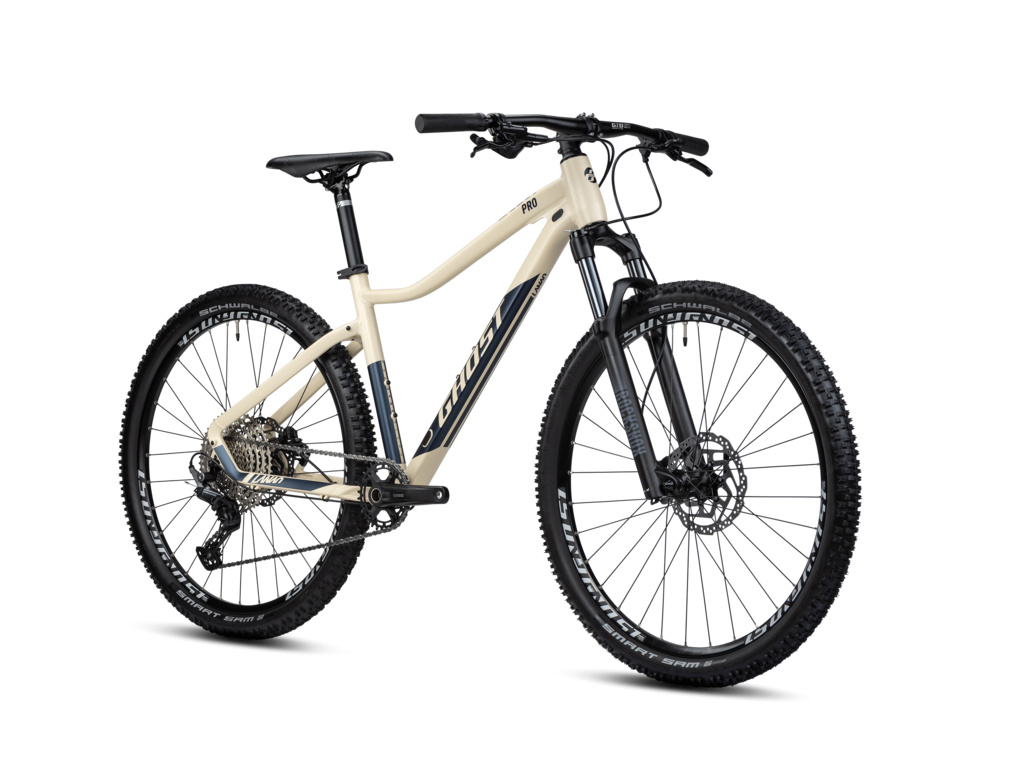GHOST Lanao Pro 27.5 Yellow Metallic/Pearl Dark Blue Matt 2025 - S