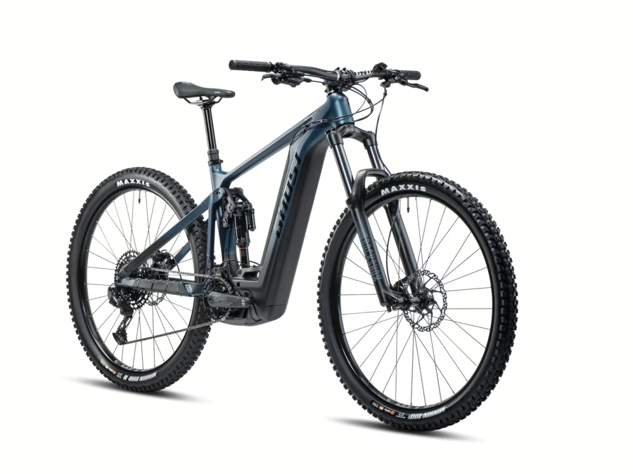 GHOST E-Riot AM CF/AL 160/160 Advanced B750 Blue/Black 2024 - XL