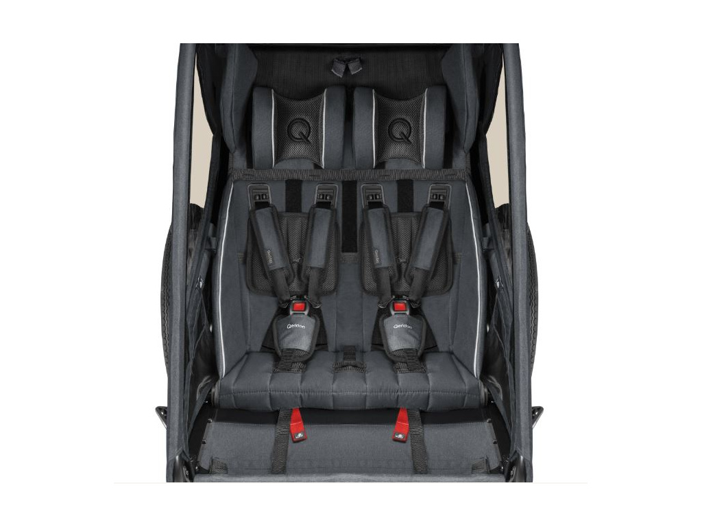 Vozík QERIDOO KidGoo2 Dark Steel Grey