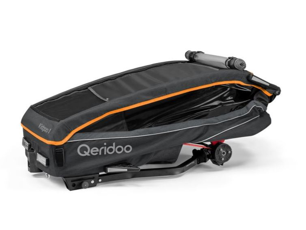 Vozík QERIDOO KidGoo1 Dark Steel Grey