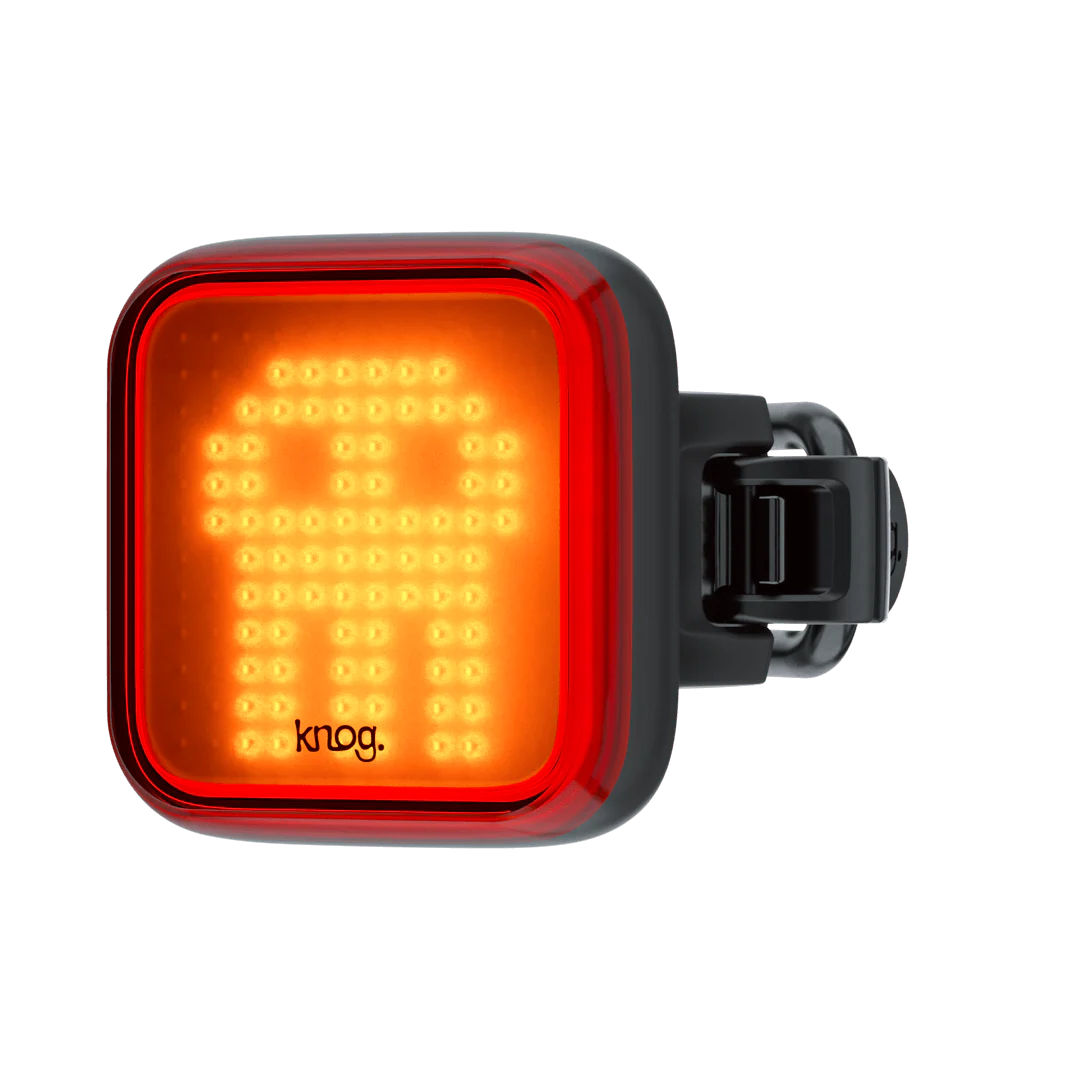 Zadná blikačka KNOG Blinder Black - Skull