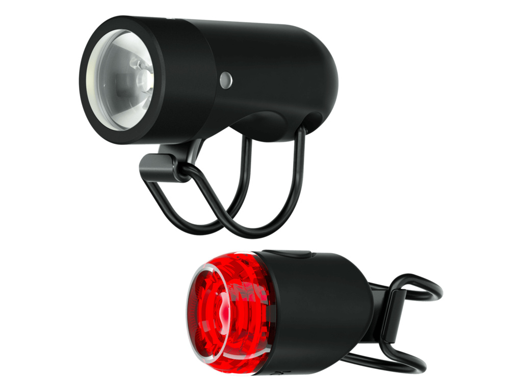 Sada svetiel KNOG Plug Twinpack Black
