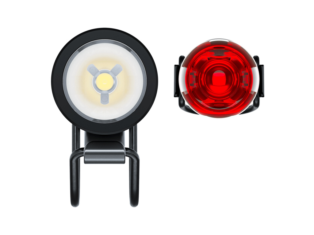 Sada svetiel KNOG Plugger Twinpack Black