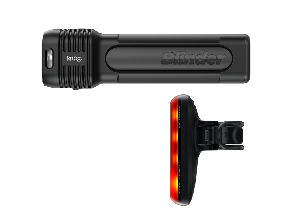 Sada svetiel KNOG Blinder PRO 1300/R150
