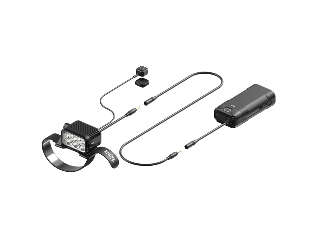 Predné svetlo KNOG Blinder X 2300 lm + 10,000 mAh Battery (Helmet Kit)