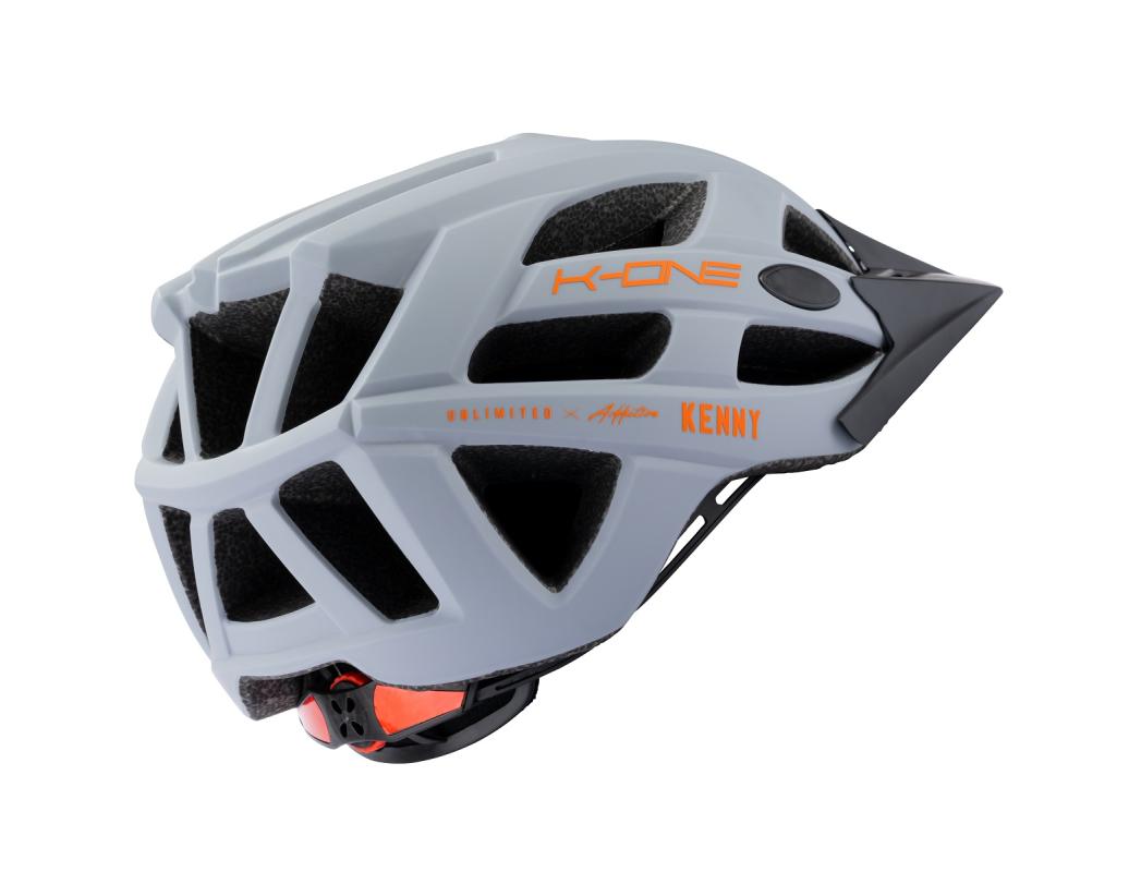 KENNY 2004040 K-ONE šedá/oranžová - S/M (55-58cm)