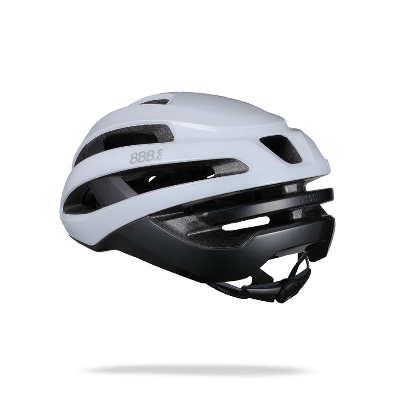 BBB BHE-09 MAESTRO lesklá biela - M (55-58cm)