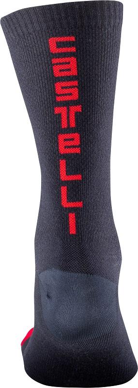 Castelli 20540 BANDITO WOOL 18 tmavo mordé - S/M