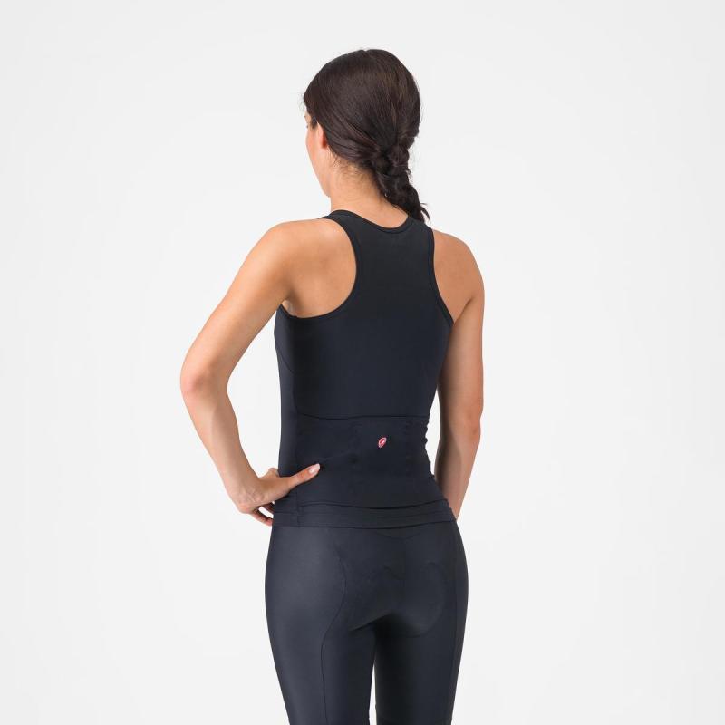 Castelli 25055 SOLE TOP čierny - M