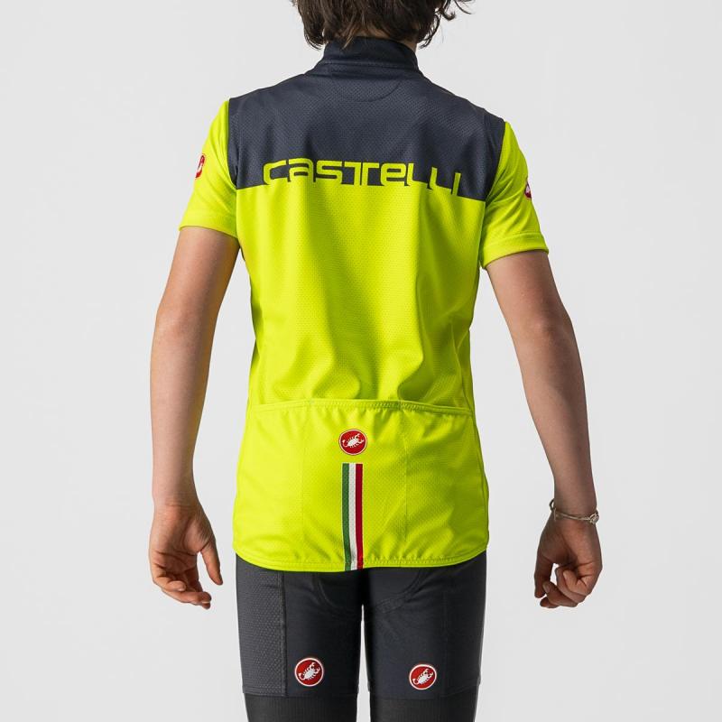 Castelli 22072 NEO PROLOGO limetkovo tm.modrý