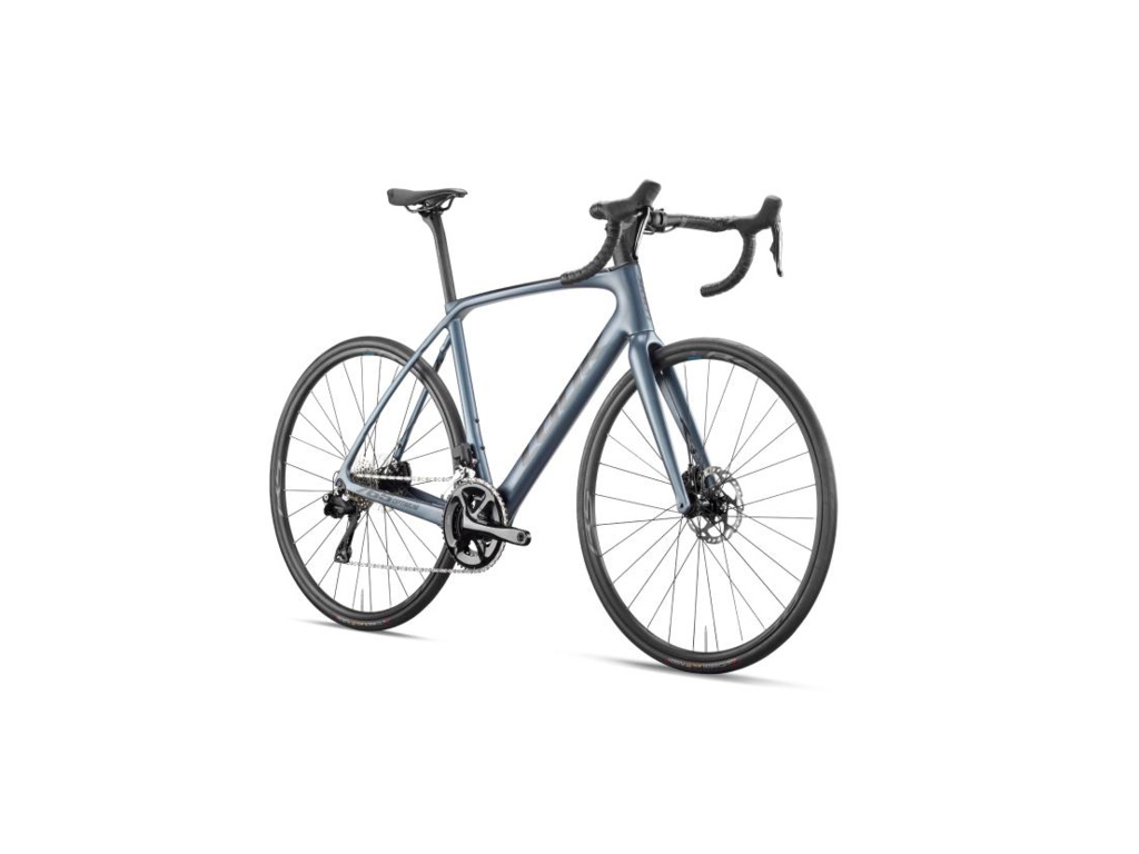 LOOK 765 Optimum 2 Disc Grey Blue Satin 105 Di2 Shimano Wh-RS171 2025 - L