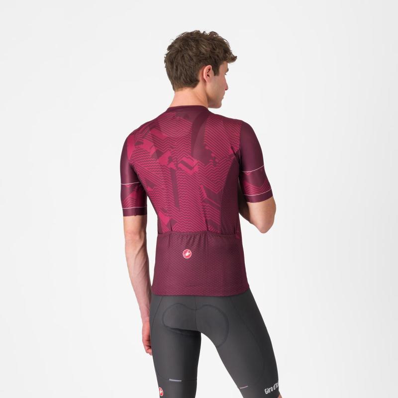 Castelli 10813 #GIRO SIENA bordový - XXL