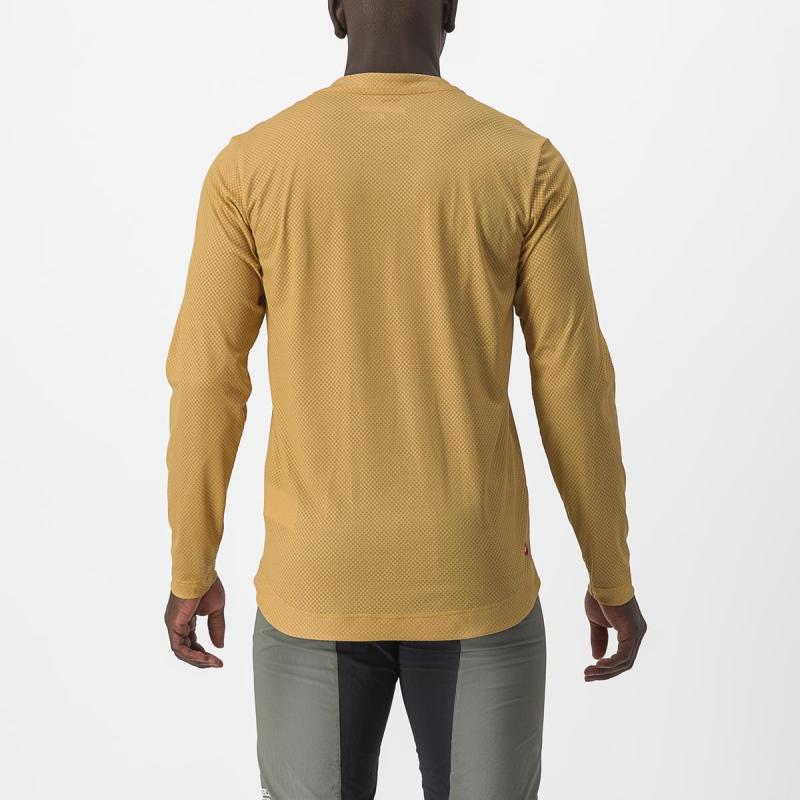 Castelli 23019 TRAIL TECH TEE 2 medový - XL