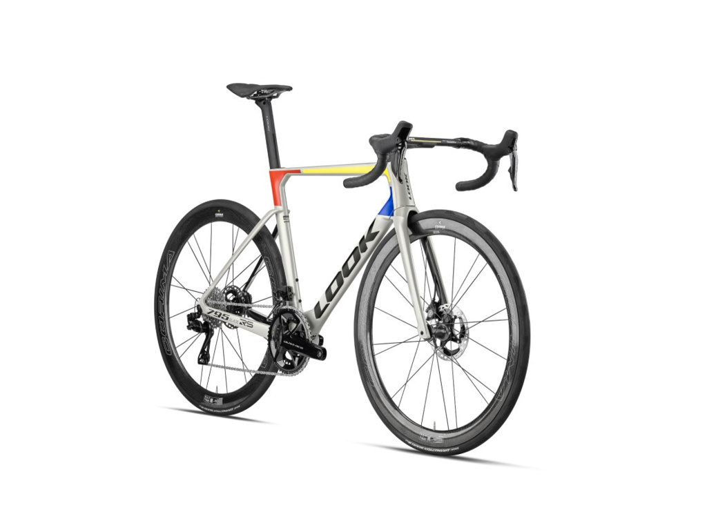 LOOK 795 Blade 2 RS Dura Ace Di2 Iconic Platinum White / Corima WS Evo 2025 - S
