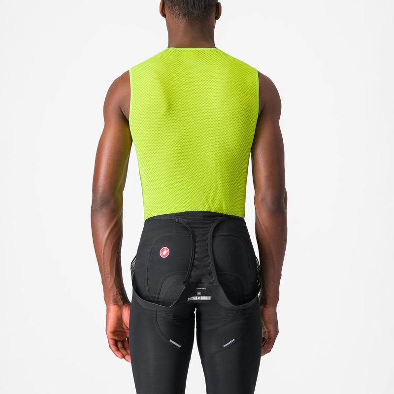 Castelli 23023 PRO MESH 2.0 limetkové - XS