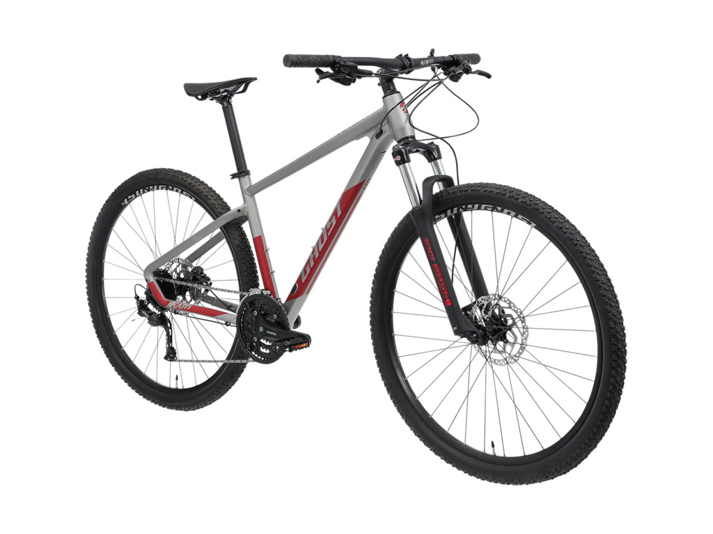 GHOST Kato 500 SE Light Silver/Red Matt 2025