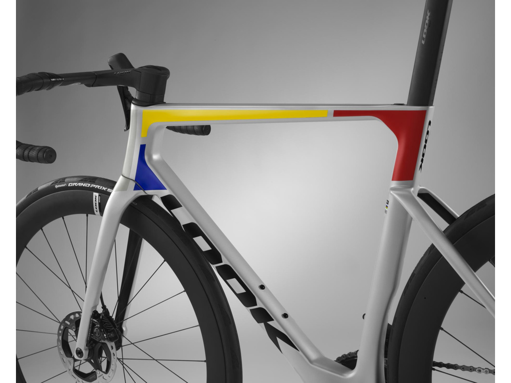 LOOK 795 Blade 2 RS Dura Ace Di2 Iconic Platinum White / R50D 2025 - XXS