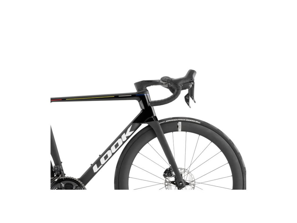 LOOK 795 Blade 2 RS Pro Team Black Satin / Black Glossy Ult Di2 LOOK R50D 2025 - XS