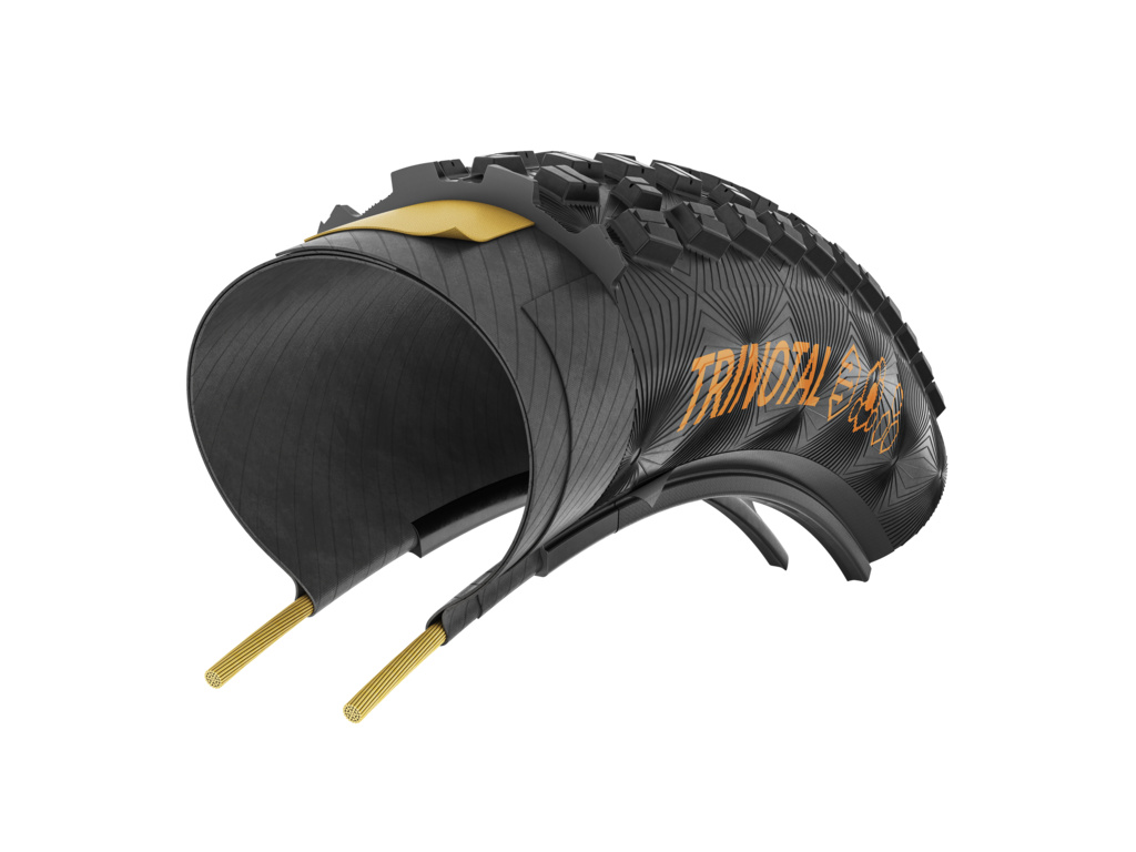 Plášť CONTINENTAL Trinotal Race Rapid kevlar transparent