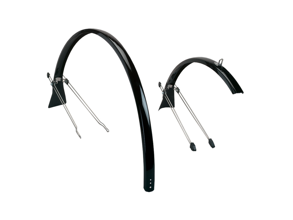 Sada blatníkov SKS Commuter Hybrid Silver 28" 45mm