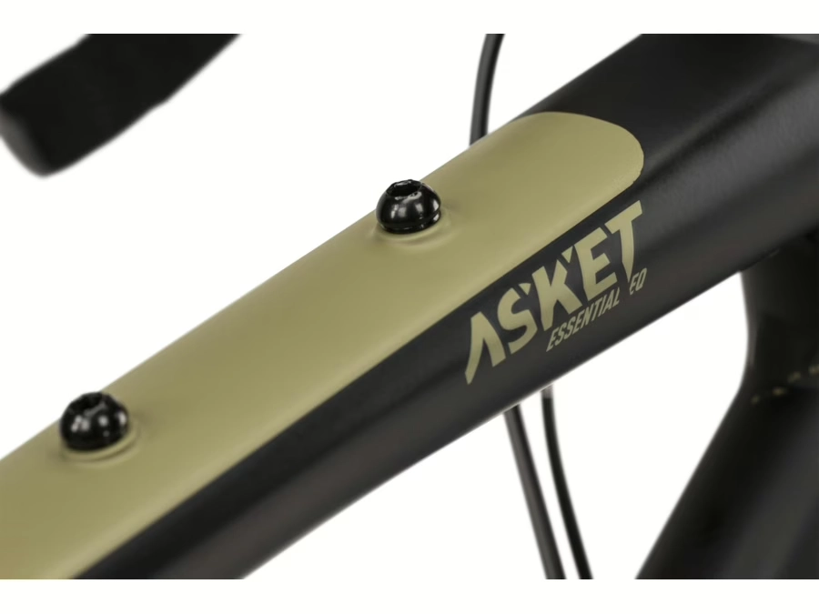 GHOST Asket Essential EQ AL Black/Green 2025 - XS