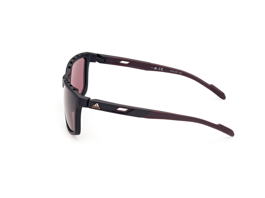 Slnečné okuliare ADIDAS Sport SP0047 - Matte Black / Bordeaux