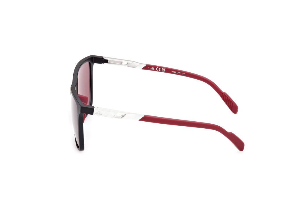 Slnečné okuliare ADIDAS Sport SP0059 - Matte Black / Bordeaux