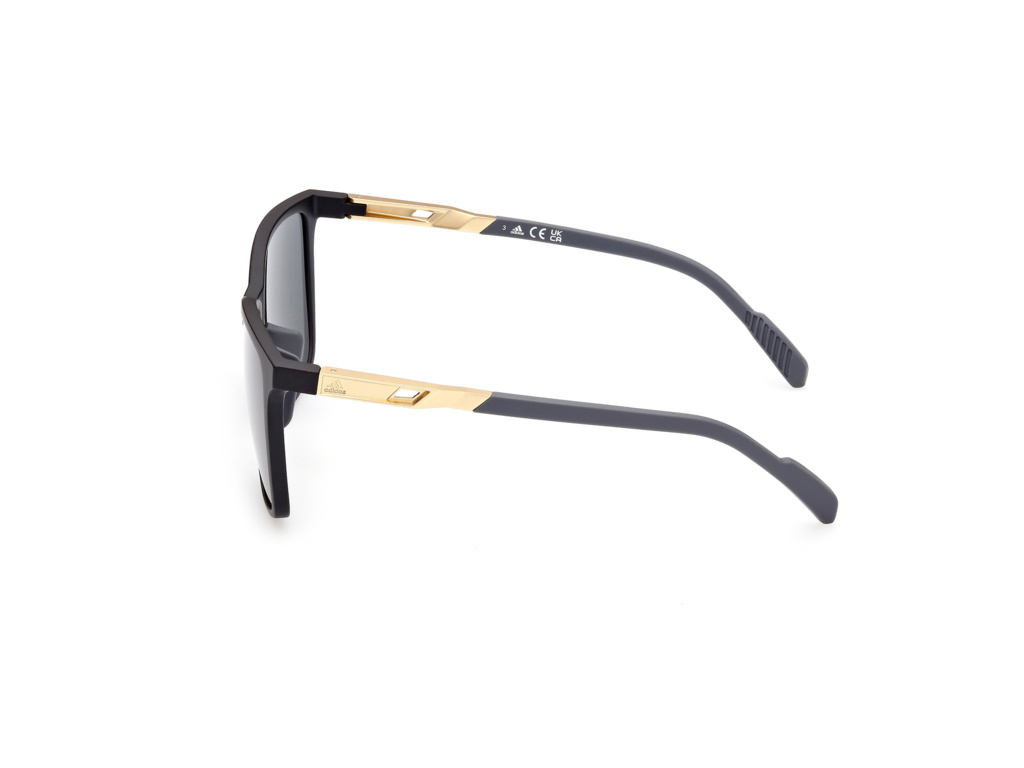 Slnečné okuliare ADIDAS Sport SP0059 - Matte Black / Smoke Polarized