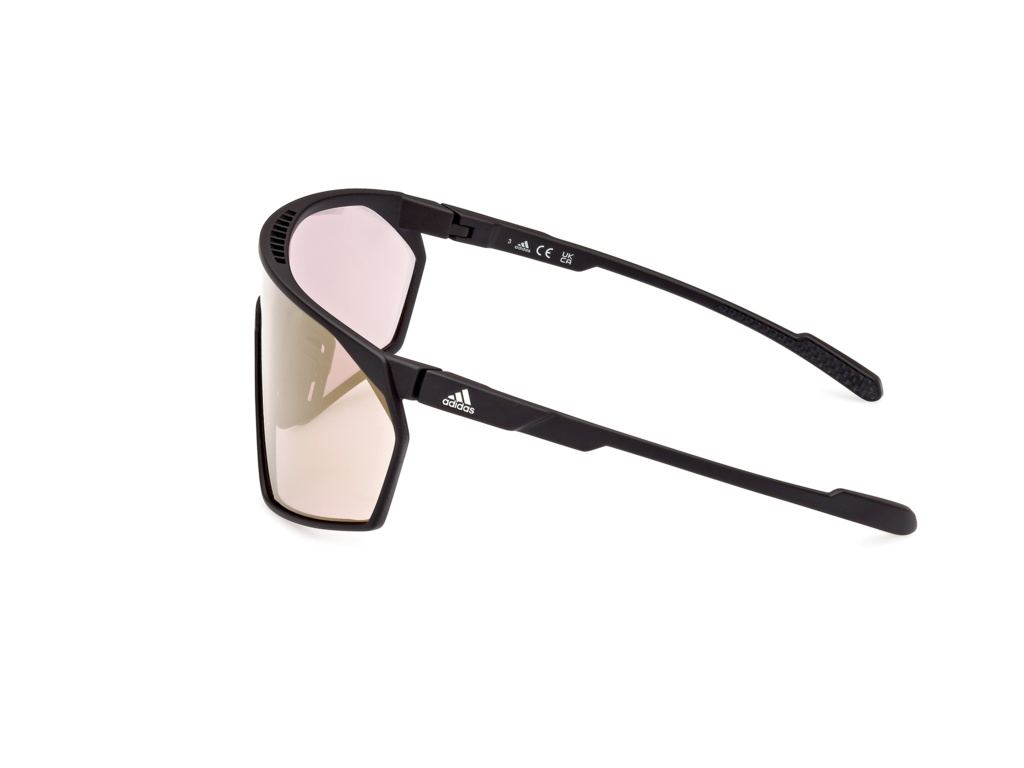 Slnečné okuliare ADIDAS Sport SP0073 - Matte Black/Brown Mirror