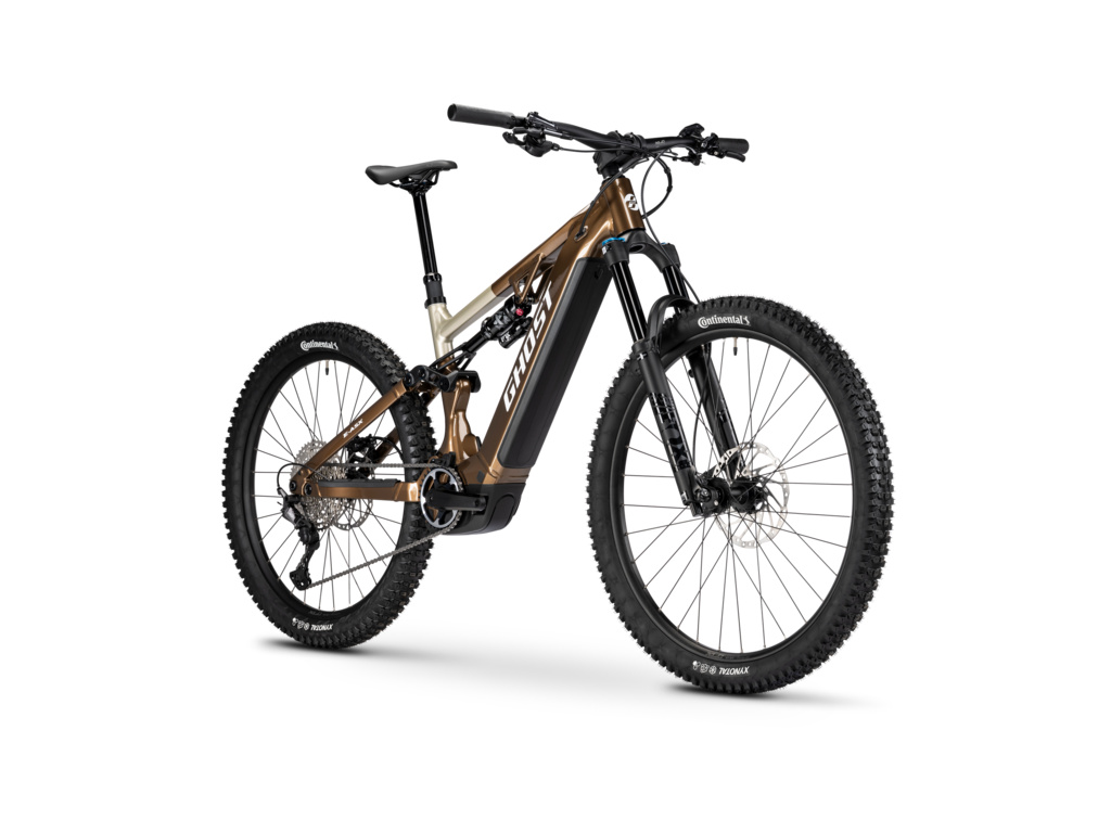 GHOST E-ASX Advanced Brown Bear/Stone Glossy 2026 - M